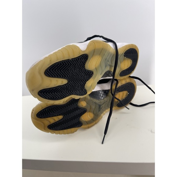 Jordan 11 Retro Low Barons Black Size 8 Black *Read* - Picture 7 of 10